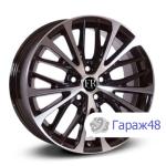 Replica TY5343 R17 / 7J PCD 5x114.3 ET 45 ЦО 60.1 Литые Черный с полированной лицевой поверхностью