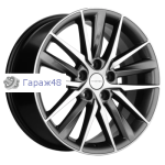 Khomen Wheels KHW1807 Passat R18 / 8J PCD 5x112 ET 48 ЦО 57.1 Литые Gray-FP
