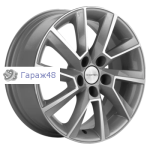 Khomen Wheels KHW1507 Rapid/Fabia R15 / 6J PCD 5x100 ET 38 ЦО 57.1 Литые F-Silver-FP