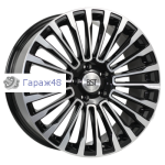 RST R062 R20 / 8.5J PCD 5x120 ET 45 ЦО 72.6 Литые Черный с полированной лицевой повехностью