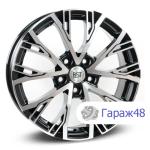 RST R207 R17 / 6.5J PCD 5x114.3 ET 45 ЦО 67.1 Литые Черный с полированной лицевой поверхностью
