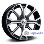 Replica Re198 R15 / 6J PCD 4x100 ET 40 ЦО 60.1 Литые Черный с полированной лицевой поверхностью