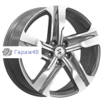 Premium Series КР004 Sportage R19 / 7.5J PCD 5x114.3 ET 50 ЦО 67.1 Литые Diamond Gloss Graphite