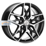 Khomen Wheels KHW1709 Changan CS35 Plus R17 / 7J PCD 5x110 ET 46 ЦО 63.3 Литые Black-FP