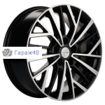 Khomen Wheels KHW1717 Forester R17 / 7J PCD 5x114.3 ET 48 ЦО 56.1 Литые Black-FP