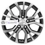 Khomen Wheels KHW1608 Huyndai/Mazda R16 / 6.5J PCD 5x114.3 ET 45 ЦО 67.1 Литые Black-FP