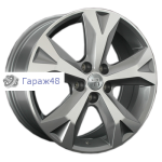 Replay KI299 R17 / 7J PCD 5x114.3 ET 48.5 ЦО 67.1 Литые Графит с полированной лицевой поверхностью