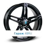 Venti 1718 R17 / 7J PCD 5x114.3 ET 42 ЦО 67.1 Литые Черный