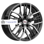 iFree Аскет КС1072 R17 / 7J PCD 5x100 ET 45 ЦО 56.1 Литые Черный с полированной лицевой поверхностью