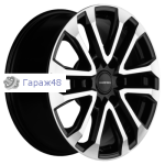 Khomen Wheels KHW1805 Mohave R18 / 7.5J PCD 6x114.3 ET 38 ЦО 67.1 Литые Black-FP