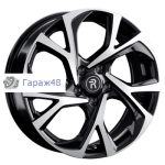 Replay NS233 R17 / 7J PCD 5x114.3 ET 40 ЦО 66.1 Литые Черный с полированной лицевой поверхностью