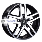 Replay VV206 R16 / 6.5J PCD 5x120 ET 51 ЦО 65.1 Литые Черный с полированной лицевой поверхностью