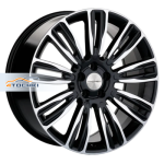 Khomen Wheels KHW2004 Q7/Touareg R20 / 8.5J PCD 5x130 ET 45 ЦО 71.6 Литые Black-FP