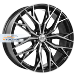 RST R052 Mazda R20 / 8J PCD 5x114.3 ET 45 ЦО 67.1 Литые Черный с полированной лицевой повехностью