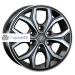 Replay HND310 R16 / 6.5J PCD 6x139.7 ET 56 ЦО 92.5 Литые Графит с полированной лицевой поверхностью