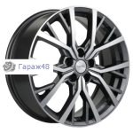 Khomen Wheels KHW1806 Sportage R18 / 7J PCD 5x114.3 ET 48.5 ЦО 67.1 Литые Gray-FP