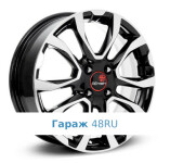 Remain LADA X-Ray R191 R16 / 6J PCD 4x100 ET 41 ЦО 60.1 Литые Черный с полированной лицевой поверхностью