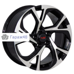 LegeArtis Concept-TY558 R16 / 6.5J PCD 5x114.3 ET 45 ЦО 60.1 Литые Черный с полированной лицевой поверхностью