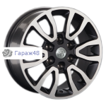 Replay TY175 R17 / 7.5J PCD 6x139.7 ET 25 ЦО 106.1 Литые Черный матовый с полированной лицевой поверхностью
