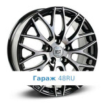 RST R147 R17 / 7.5J PCD 5x114.3 ET 46 ЦО 67.1 Литые Черный с полированной лицевой поверхностью