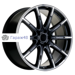 Khomen Wheels KHW1903 Mercedes R19 / 8.5J PCD 5x112 ET 38 ЦО 66.6 Литые Black-FP
