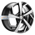 Khomen Wheels KHW1712 Kia K5 R17 / 7J PCD 5x114.3 ET 48 ЦО 67.1 Литые Black-FP