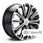 LS 1610 R16 / 6.5J PCD 5x114.3 ET 43 ЦО 67.1 Литые Черный с полированной лицевой поверхностью