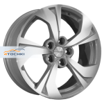 Khomen Wheels KHW1724 Seltos/Soul/K5 R17 / 7J PCD 5x114.3 ET 48 ЦО 67.1 Литые F-Silver-FP