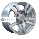 Replay TY61 R17 / 7.5J PCD 6x139.7 ET 30 ЦО 106.1 Литые Серебристый