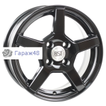 RST R024 R14 / 5.5J PCD 4x98 ET 33 ЦО 58.6 Литые Черный с полированной лицевой поверхностью