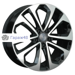 Replay HV8 R17 / 6.5J PCD 5x114.3 ET 40 ЦО 64.1 Литые Черный с полированной лицевой поверхностью
