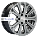 Khomen Wheels KHW1610 Octavia R16 / 6.5J PCD 5x112 ET 46 ЦО 57.1 Литые G-Silver