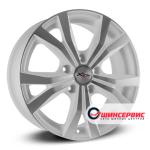 X'trike X119 R16 / 6.5J PCD 5x115 ET 41 ЦО 70.2 Литые Белый с полированной лицевой поверхностью