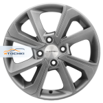 Khomen Wheels KHW1501 XRay R15 / 6J PCD 4x100 ET 37 ЦО 60.1 Литые G-Silver