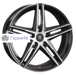 Replay VV340(SK) R20 / 8.5J PCD 5x112 ET 38 ЦО 57.1 Литые Черный матовый с полированной лицевой поверхностью
