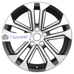 Khomen Wheels KHW1803 Sportage R18 / 7J PCD 5x114.3 ET 48.5 ЦО 67.1 Литые Black-FP