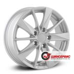 Replica VW90 R15 / 6J PCD 5x112 ET 47 ЦО 57.1 Литые Серебристый