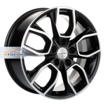 Khomen Wheels KHW1713 Changan CS35 Plus R17 / 7J PCD 5x110 ET 46 ЦО 63.3 Литые Black-FP