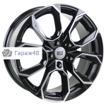 RST R157 (Karoq) R17 / 7J PCD 5x112 ET 45 ЦО 57.1 Литые Черный с полированной лицевой повехностью