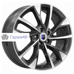 K&amp;K Роквуд (КС900) R17 / 7J PCD 5x115 ET 40 ЦО 70.2 Литые Черный с полированной лицевой поверхностью