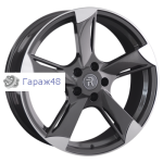 Replay A216 R19 / 8.5J PCD 5x112 ET 32 ЦО 66.6 Литые Графит с полированной лицевой поверхностью