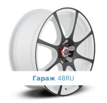 NZ F-46 R18 / 8J PCD 5x114.3 ET 40 ЦО 66.1 Литые Белый с черными элементами