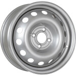 ТЗСК Тольятти Daewoo Nexia R14 / 5.5J PCD 4x100 ET 49 ЦО 56.6 Штампованные Серебристый