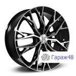 RST R119 R19 / 7J PCD 5x114.3 ET 40 ЦО 66.6 Литые Черный с полированной лицевой поверхностью