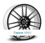 X-RACE AF-06 R17 / 7J PCD 5x105 ET 42 ЦО 56.6 Литые Белый с черными элементами