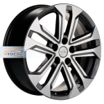 Khomen Wheels KHW1803 Changan/Geely/Lexus/Suzuki/Toyota R18 / 7J PCD 5x114.3 ET 45 ЦО 60.1 Литые Gray-FP