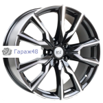 RST R012 (Mazda) R20 / 8J PCD 5x114.3 ET 45 ЦО 67.1 Литые Черный с полированной лицевой повехностью