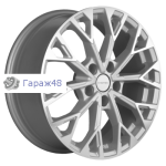 Khomen Wheels KHW1718 ASX R17 / 7J PCD 5x114.3 ET 46 ЦО 67.1 Литые F-Silver-FP