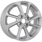 K&amp;K ZV Vesta КС861 R15 / 6J PCD 4x100 ET 50 ЦО 60.1 Литые Серебристый