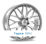 AEZ Crest R17 / 7.5J PCD 5x108 ET 48 ЦО 70.1 Литые Серебристый